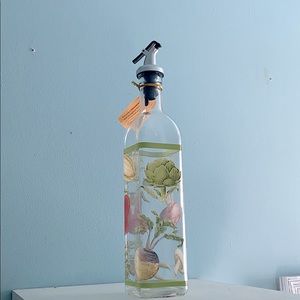 ✨NEW✨ Vegetable Print Glass Oil Dispenser
